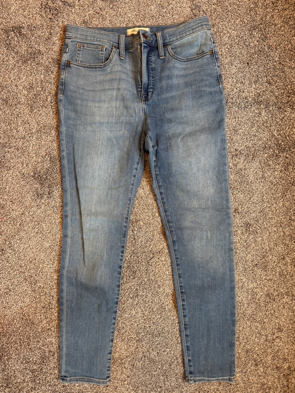 Madewell Mid-Rise Skinny Jeans 9”